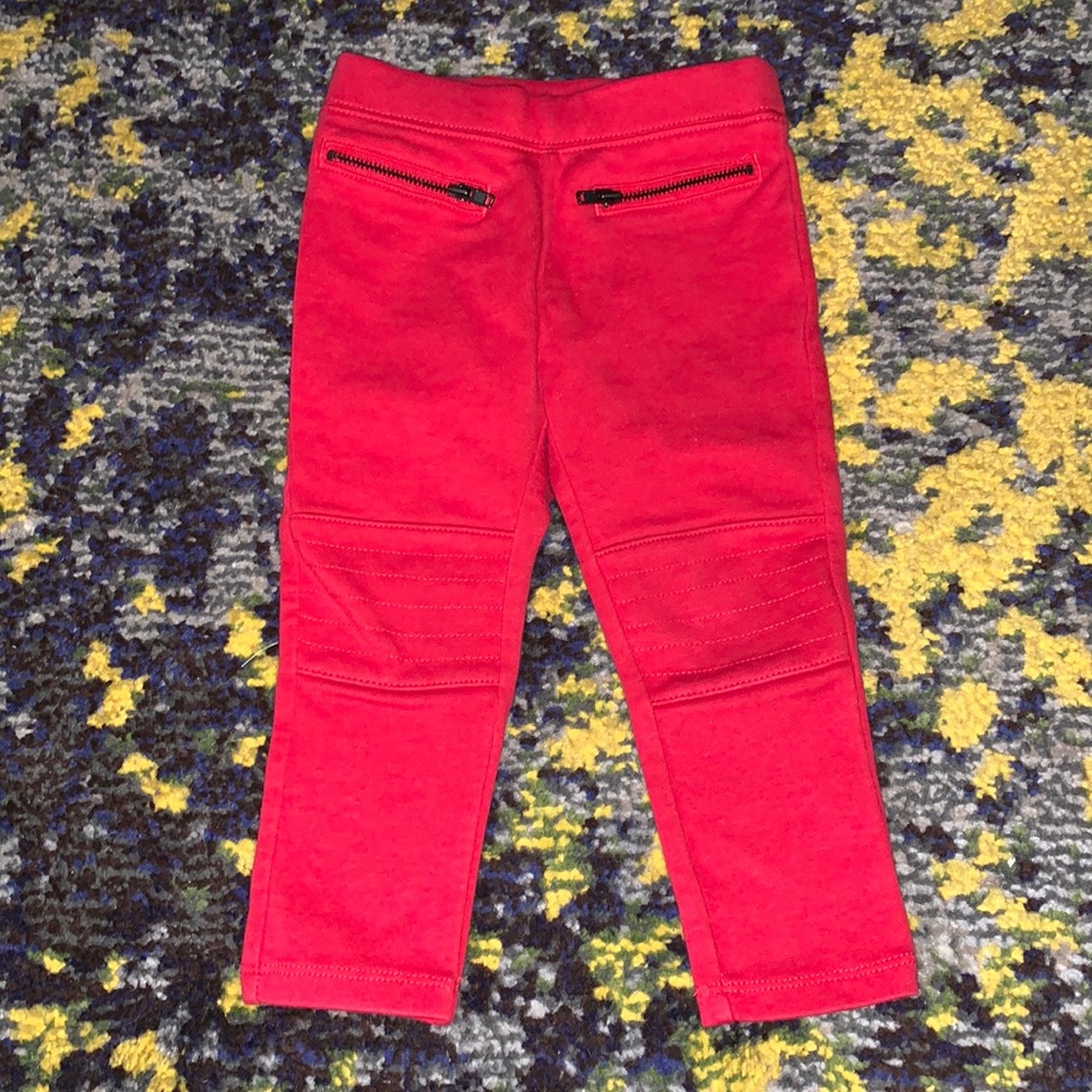 NEW Gap Moto Legging in Red